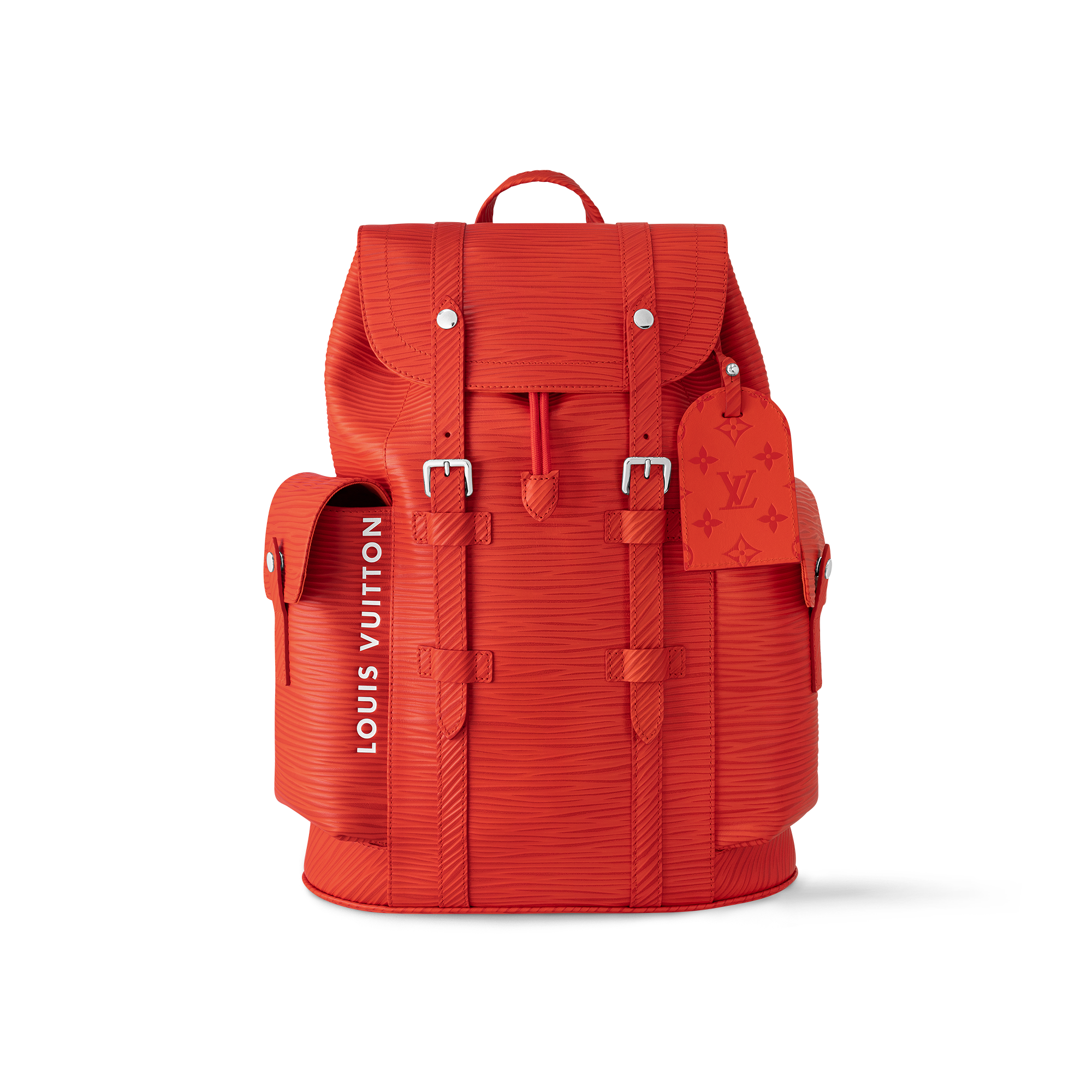 Red louis best sale vuitton backpack